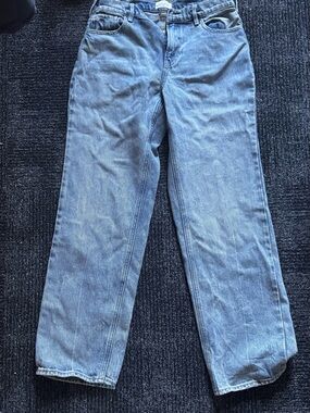 PacSun Women's Light Blue Wide-Leg Jeans